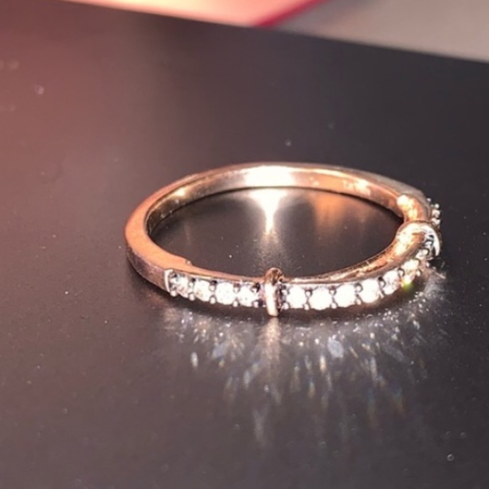 •Traded•14 K Levian chocolate diamond ring - Picture 1 of 2